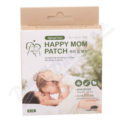 Happy Mom patch hydrog.náplast 5x5cm 5ks