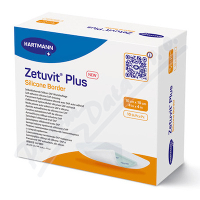 Zetuvit Plus Silicone Border 10x10cm P10