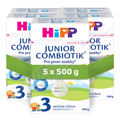 HiPP 3 Junior Combiotik mlec.vyz.5x500g